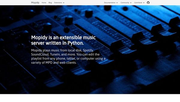 Własny serwer à la Spotify